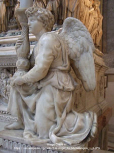 Angel by Michelangelo, Early Work (1494–95)